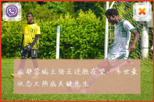 成都蓉城主场五连胜在望,韦世豪状态火热成关键先生